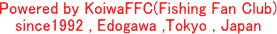 Powerd by KoiwaFFC since1992,Edogawa,Tokyo,Japan